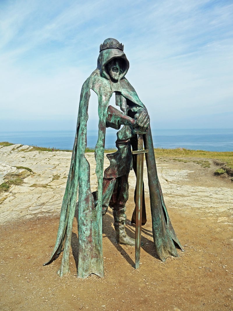 Castle Ruins of Tintagel, Cornwall